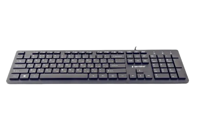 Клавиатура Gembird KB-MCH-03-RU, Проводное, Чёрный