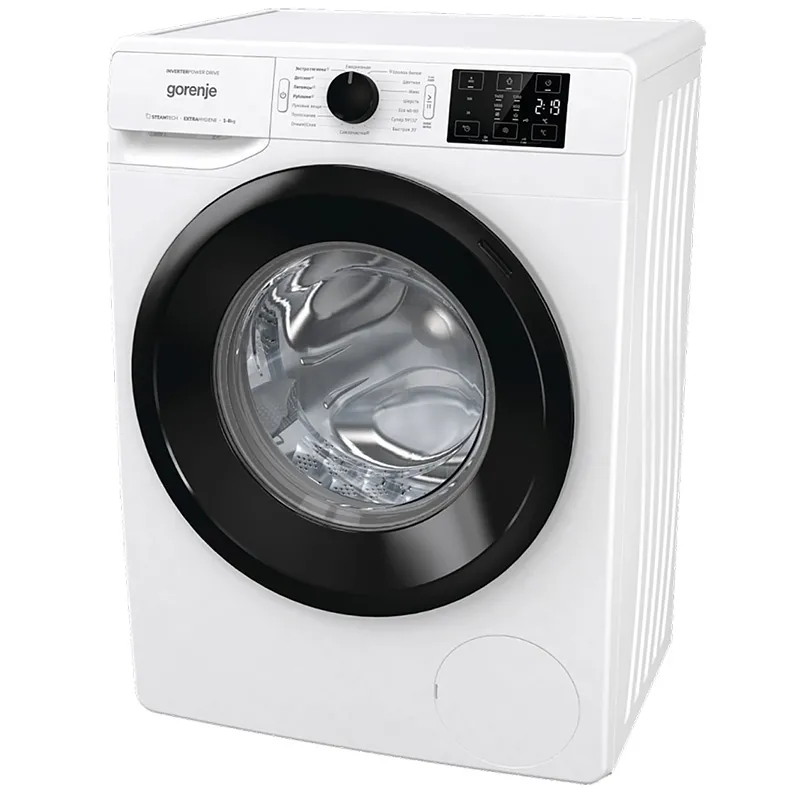 Mașină de spălat Gorenje WNEI 84 SDS, 8kg, Alb