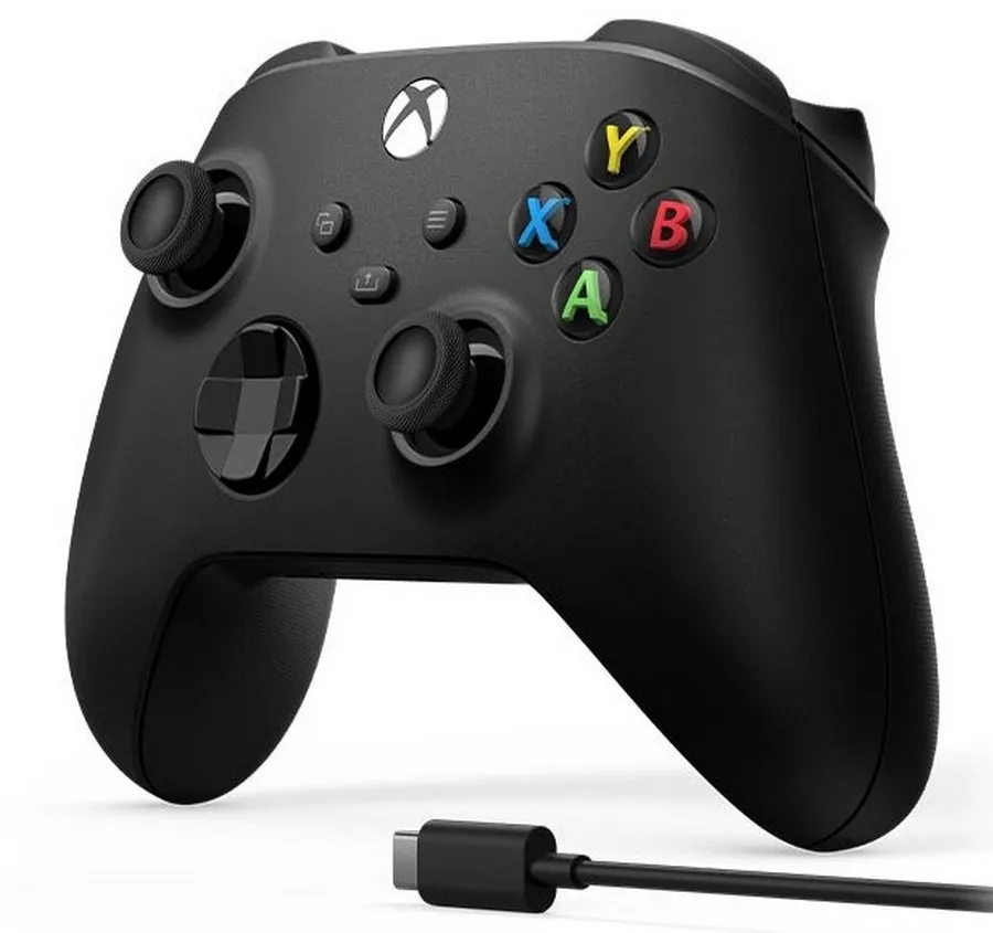 Controller wireless Xbox Series With Cable, Black