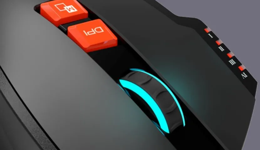 Игровая мышь Canyon Corax II, Чёрный