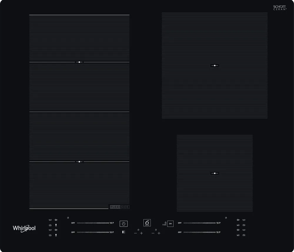 Индукционная варочная панель Whirlpool WF S0160 NE, Чёрный
