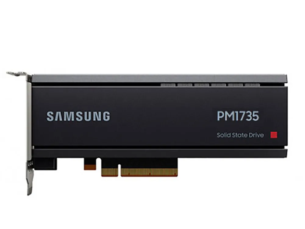 .AIC SSD 1.6TB Samsung PM1735 [PCIe 4.0 x8, R/W:7000/2400 MB/s, 1000k/200k IOPS, TBW 8.76PB, TLC]