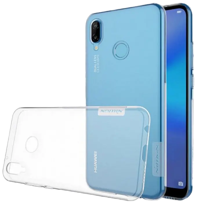 Чехол Nillkin Huawei P20 Lite - Ultra thin TPU - Nature, White