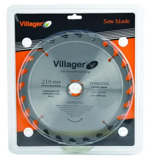 Disc de taiere lemn Villager 185*25:4/20*2:2*30T