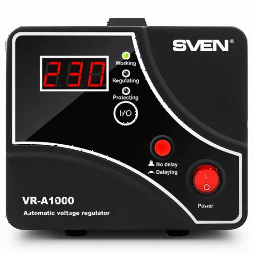 Стабилизатор напряжения SVEN VR-A1000, 1000VA