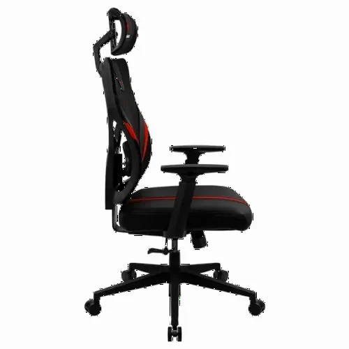 Игровое кресло ThunderX3 Yama1, Искусственная кожа, Черный/Красный
