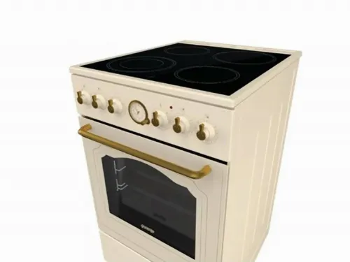 Plită electrică Gorenje GECS 5B70 CLI, Bej