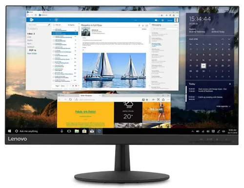 23,8" Monitor Lenovo L24q-30, IPS 2560x1440 WQHD, Negru