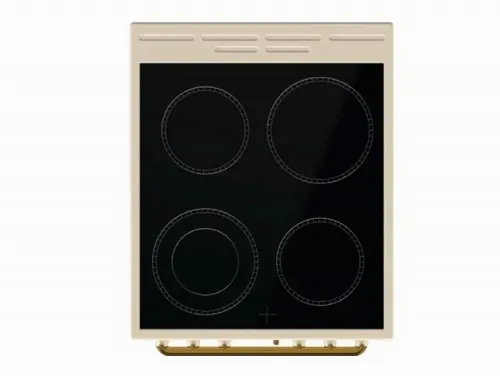 Plită electrică Gorenje GECS 5B70 CLI, Bej
