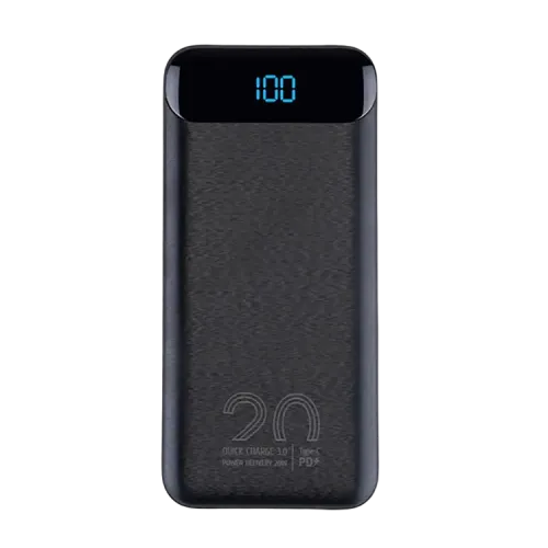 Power Bank Rivacase 20000 mAh QC 3.0/PD 20W, VA2580, Black