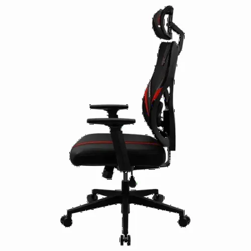Игровое кресло ThunderX3 Yama1, Искусственная кожа, Черный/Красный
