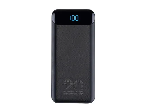 Power Bank Rivacase 20000 mAh QC 3.0/PD 20W, VA2580, Black