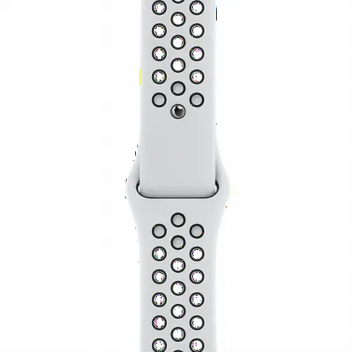 Умные часы Apple Watch Series 6 GPS MG293, 44мм, Алюминиевый корпус с ремешком Platinum/Black Nike Sport