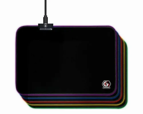 Mouse Pad pentru jocuri Gembird MP-GAMELED, Medium, Negru