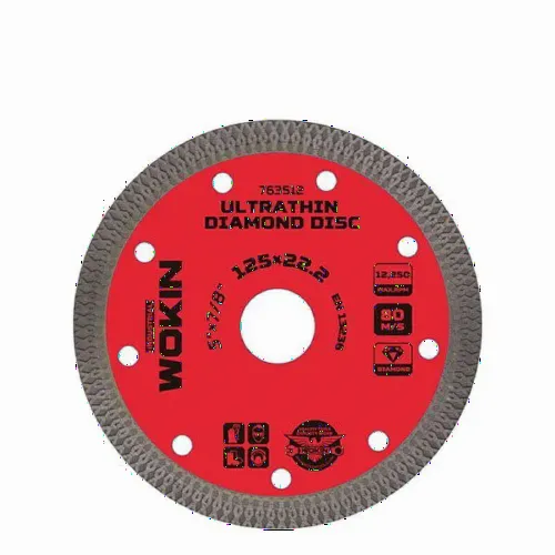 Disc diamantat de taiere continuu WOKIN 115x22.2x1.2 mm ultra subtire (Industrial)
