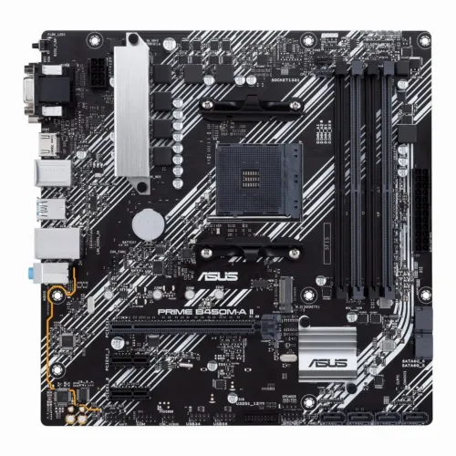 Placă de bază ASUS PRIME B450M-A II, AM4, AMD B450, Micro-ATX