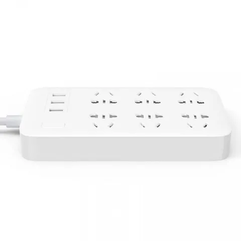 Зарядное устройство Xiaomi Mi Power Strip 3 USB, 5Вт, Белый