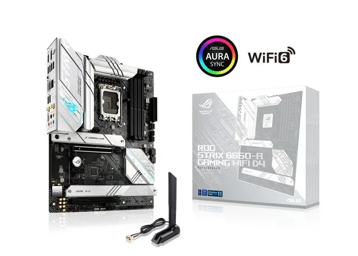 Placă de bază ASUS ROG STRIX B660-A GAMING WIFI D4, LGA1700, Intel B660, ATX