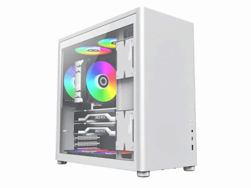 Компьютерный корпус Gamemax SPARK Pro, Mini-Tower, ATX, Белый
