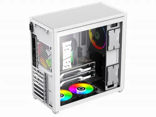 Компьютерный корпус Gamemax SPARK Pro, Mini-Tower, ATX, Белый