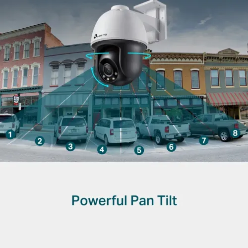 Camera de supraveghere IP TP-LINK VIGI C540 (4mm), Alb