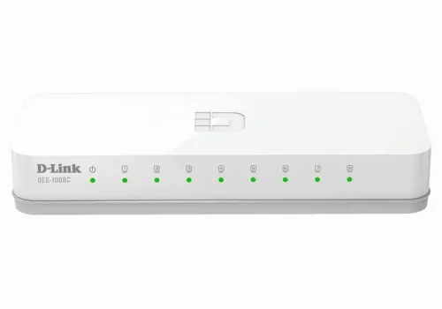 Switch de rețea D-Link DES-1008C/B1A, 8 x 10/100 Mbps