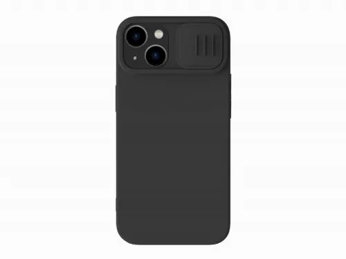 Nillkin Apple iPhone 14 Plus, CamShield Silky Silicone Case, Elegant Black