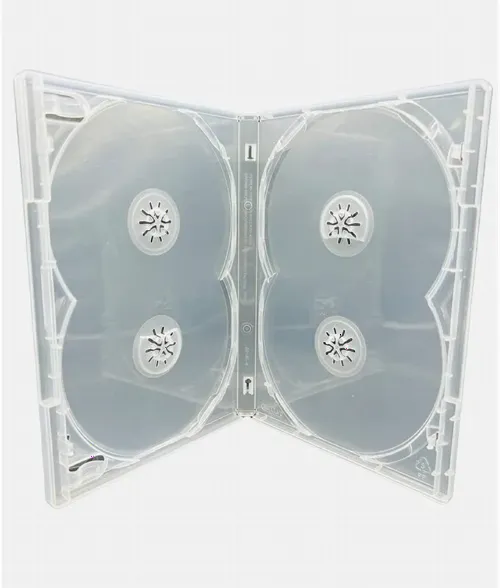 DVD Box Platinet 14 mm pentru Amaray 4 Clear