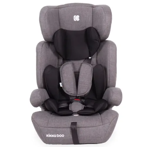 Scaun auto Kikka Boo Zimpla, Grupa 1/2/3 (9-36 kg), Gri inchis