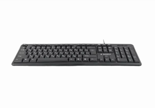 Tastatură Gembird KB-U-103-RU, Cu fir, Negru