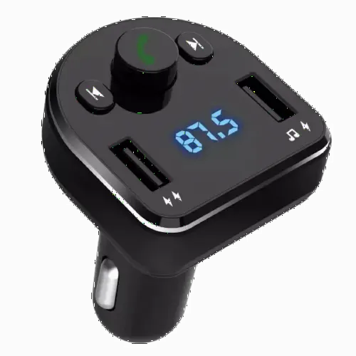 FM Transmitter XO, Bluetooth, BCC01, Black