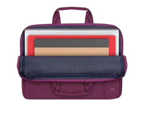 Geantă pentru Laptop RivaCase Central, 15.6", Poliester, Violet