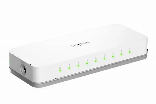 Switch de rețea D-Link DES-1008C/B1A, 8 x 10/100 Mbps