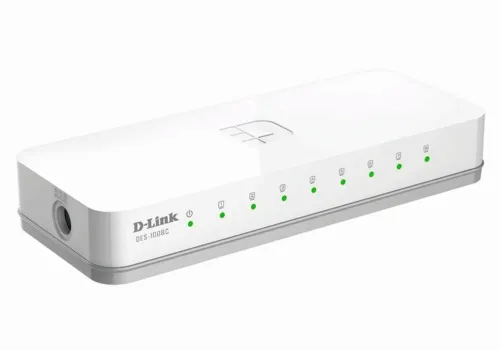 Switch de rețea D-Link DES-1008C/B1A, 8 x 10/100 Mbps
