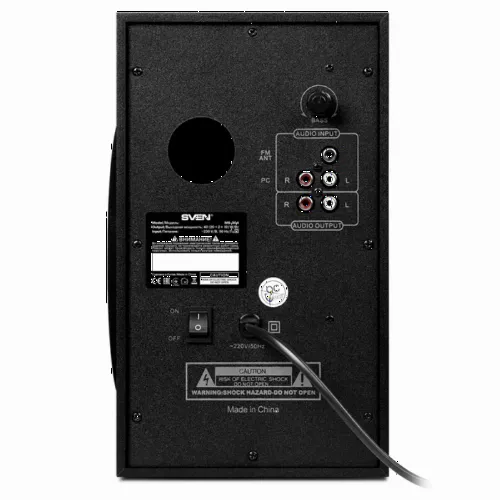 Boxe pentru calculator 2.1 SVEN MS-304, Negru/Roșu