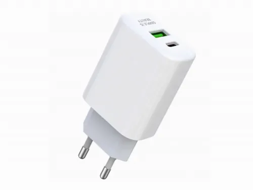 Wall Charger XO, PD20W/QC3.0 18W, L85A, white