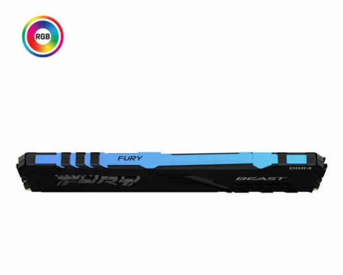 Memorie RAM Kingston FURY Beast RGB, DDR4 SDRAM, 3600 MHz, 8GB, KF436C17BBA/8