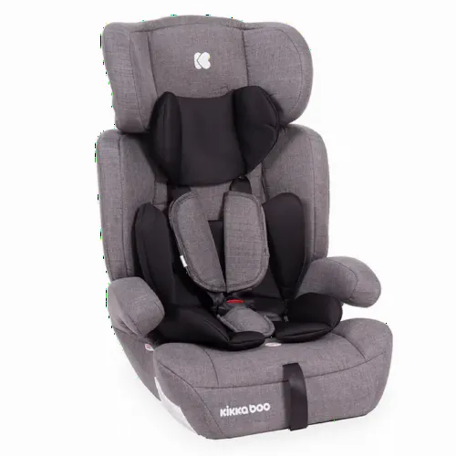 Scaun auto Kikka Boo Zimpla, Grupa 1/2/3 (9-36 kg), Gri inchis