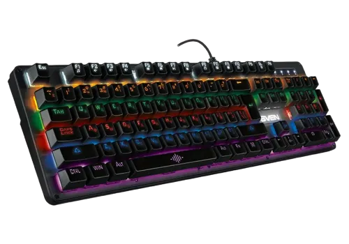 Tastatură SVEN KB-G9100, Cu fir, Negru