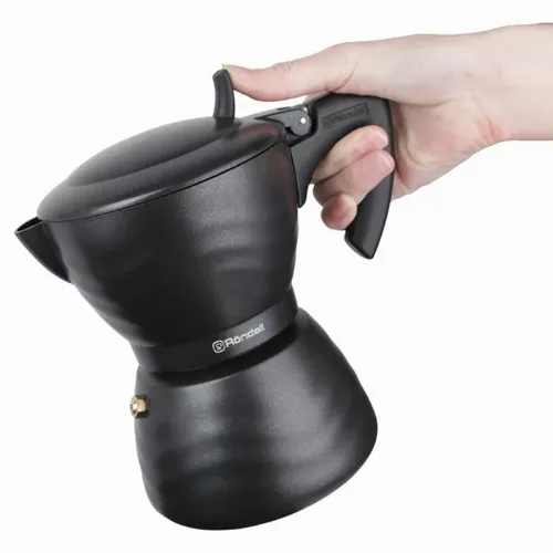 Espressor Geyser  Rondell RDA-432, Negru