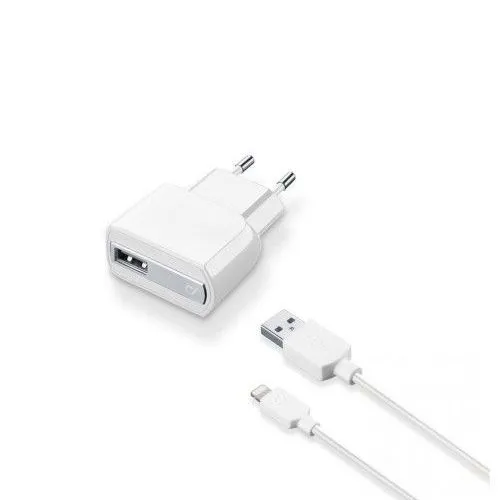 Зарядное устройство Cellularline USB Charger 5W - iPhone e iPod, 5Вт, Белый