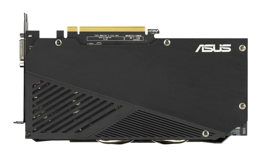 Видеокарта ASUS DUAL-RTX2060-O6G-EVO,  6GB GDDR6 192бит