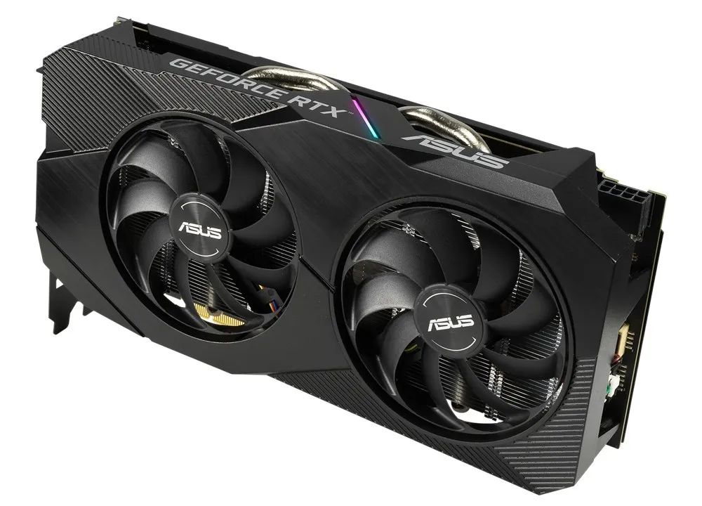 Видеокарта ASUS DUAL-RTX2060-O6G-EVO,  6GB GDDR6 192бит