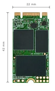 Накопитель SSD Transcend 420S, 120Гб, TS120GMTS420S