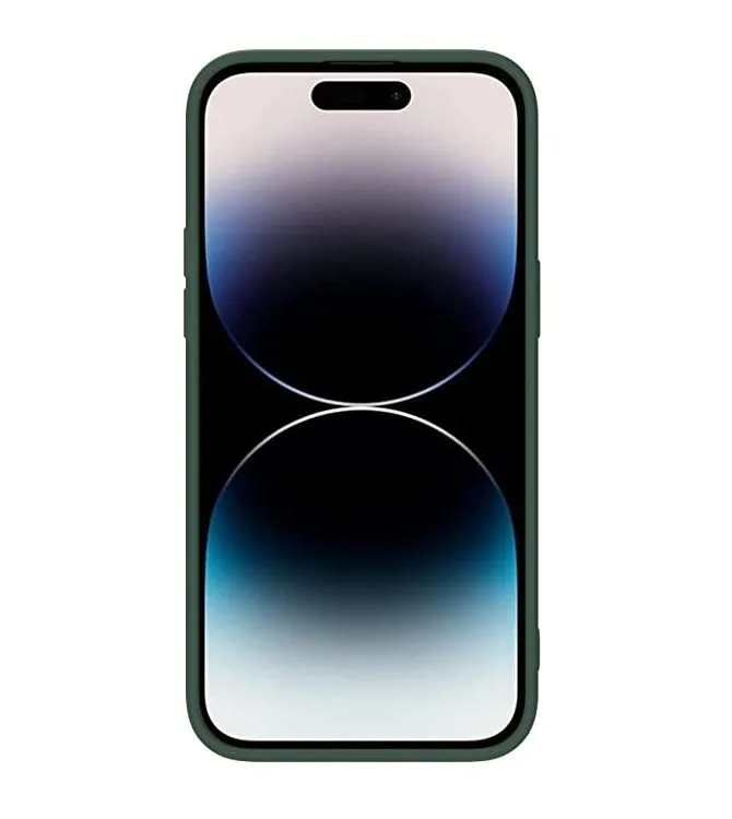 Nillkin Apple iPhone 14 Pro Max, CamShield Silky Silicone Case, Mist Green