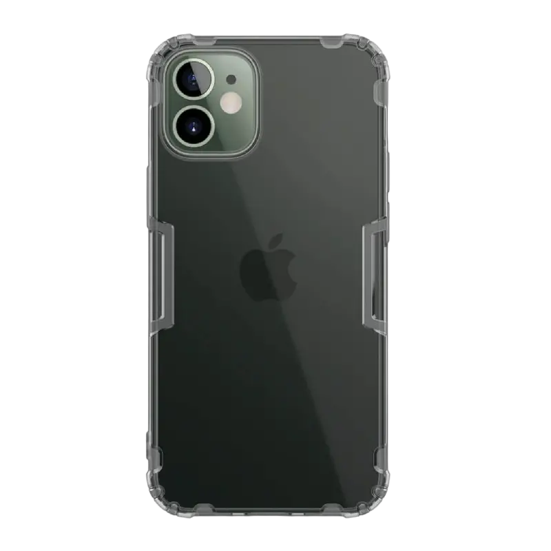Husă Nillkin iPhone 12 mini - Ultra thin TPU - Nature, Gri