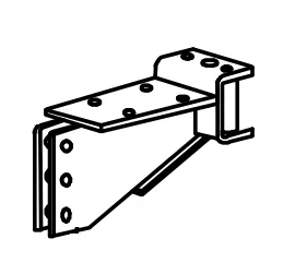 Cadru de conectare accesorii motocultor 7 CP (RS)