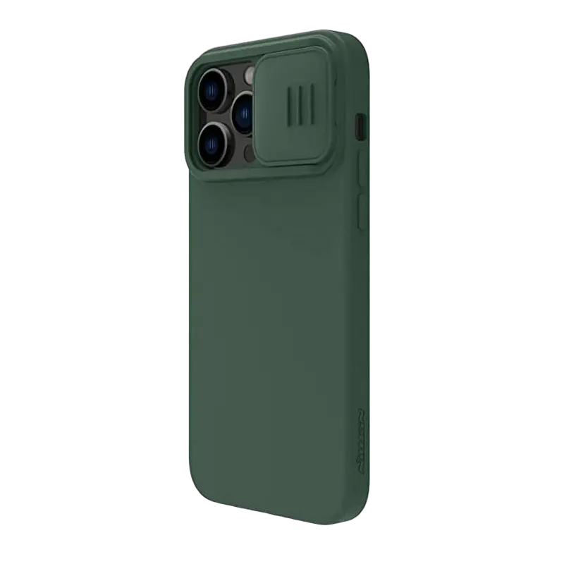 Nillkin Apple iPhone 14 Pro Max, CamShield Silky Silicone Case, Mist Green