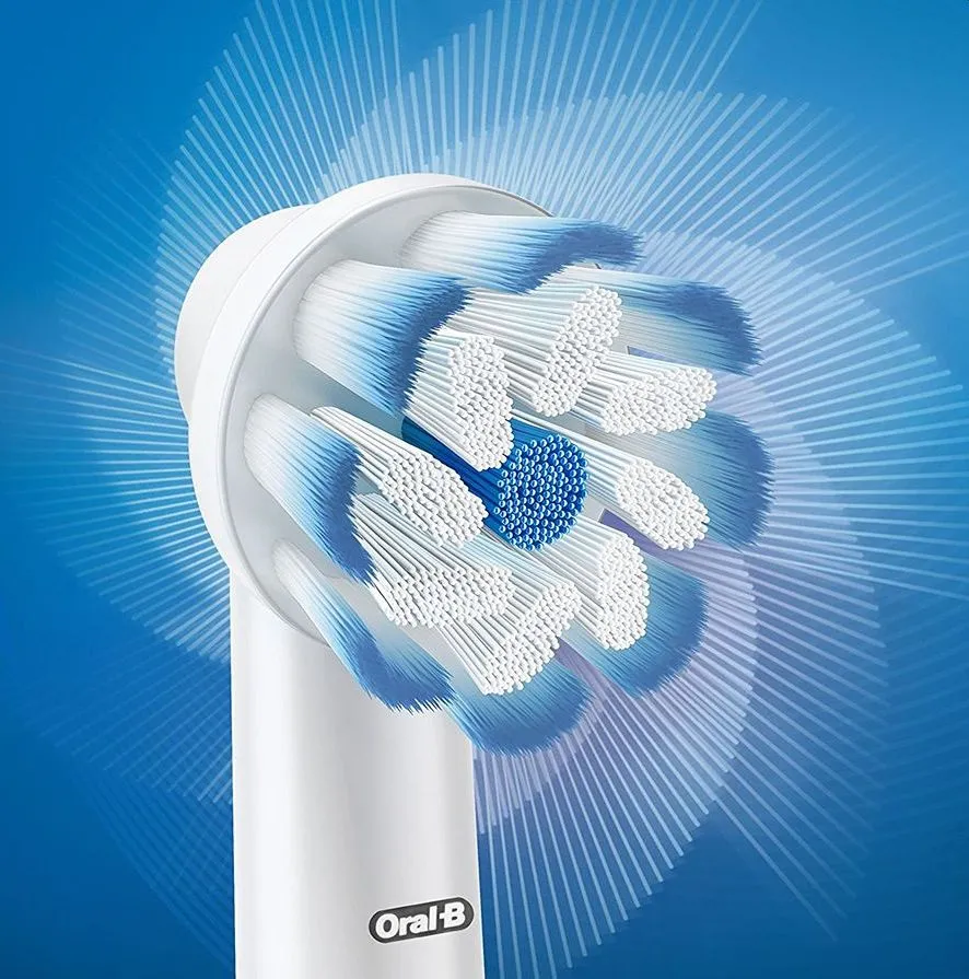 Электрическая зубная щетка Oral-B Vitality CrossAction D100 Sensivity, Синий