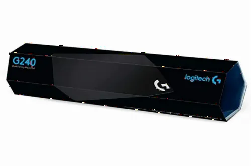 Mouse Pad pentru jocuri Logitech G240, Medium, Negru